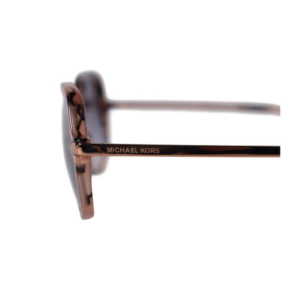 Michael Kors ADRIANNA II Oval Women\'s Sunglasses - Havana Gold / Grey - NWT